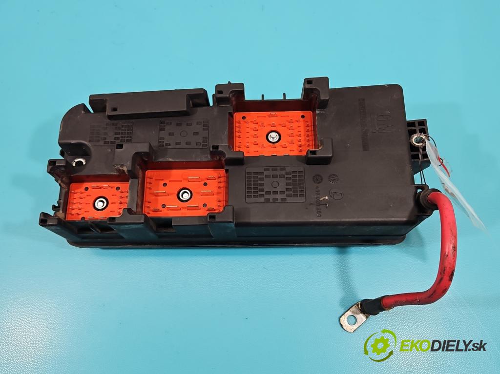 Saab 9-3 II 2002-2012 2.0 16V T 150 hp manual 110 kW 1998 cm3 4- skříňka pojistková 24438039 (Pojistkové skříňky)