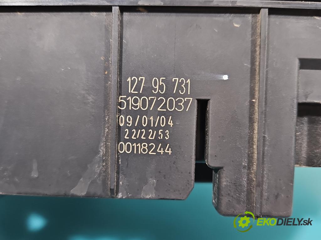 Saab 9-3 II 2002-2012 2.0 16V T 150 hp manual 110 kW 1998 cm3 4- skříňka pojistková 24438039 (Pojistkové skříňky)