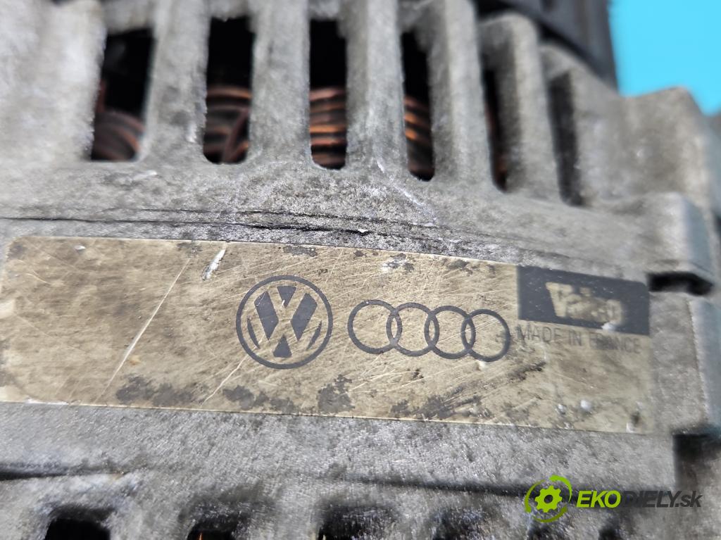 Audi A4 B5 1994-2001 1.8 20v 125 HP manual 92 kW 1781 cm3 4- Alternator 058903016E (Alternátory)
