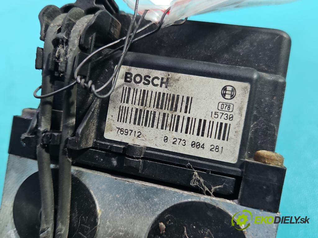 Audi A4 B5 1994-2001 1.8 20v 125 HP manual 92 kW 1781 cm3 4- čerpadlo abs 0273004281 (Pumpy ABS)