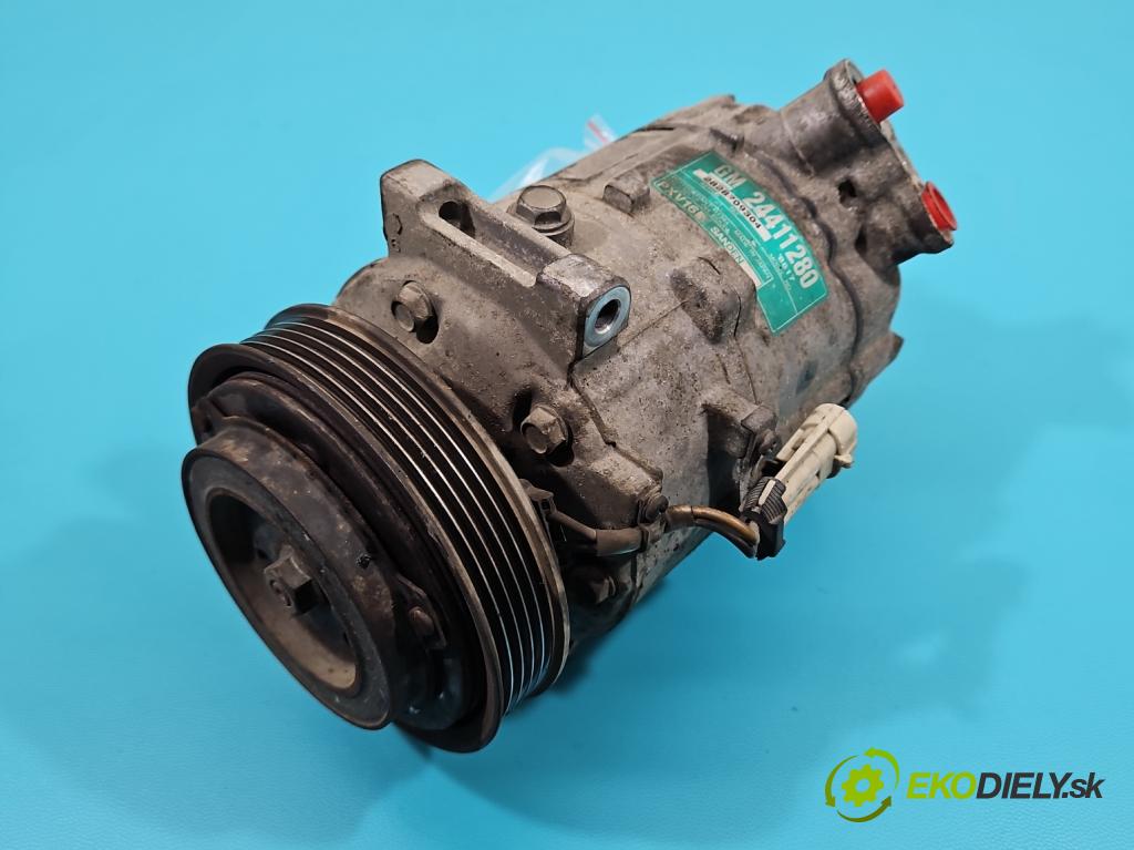 Saab 9-3 II 2002-2012 2.0 16V T 150 HP manual 110 kW 1998 cm3 4- Kompresor: klimatizácie 24411280 (Kompresory klimatizácie)