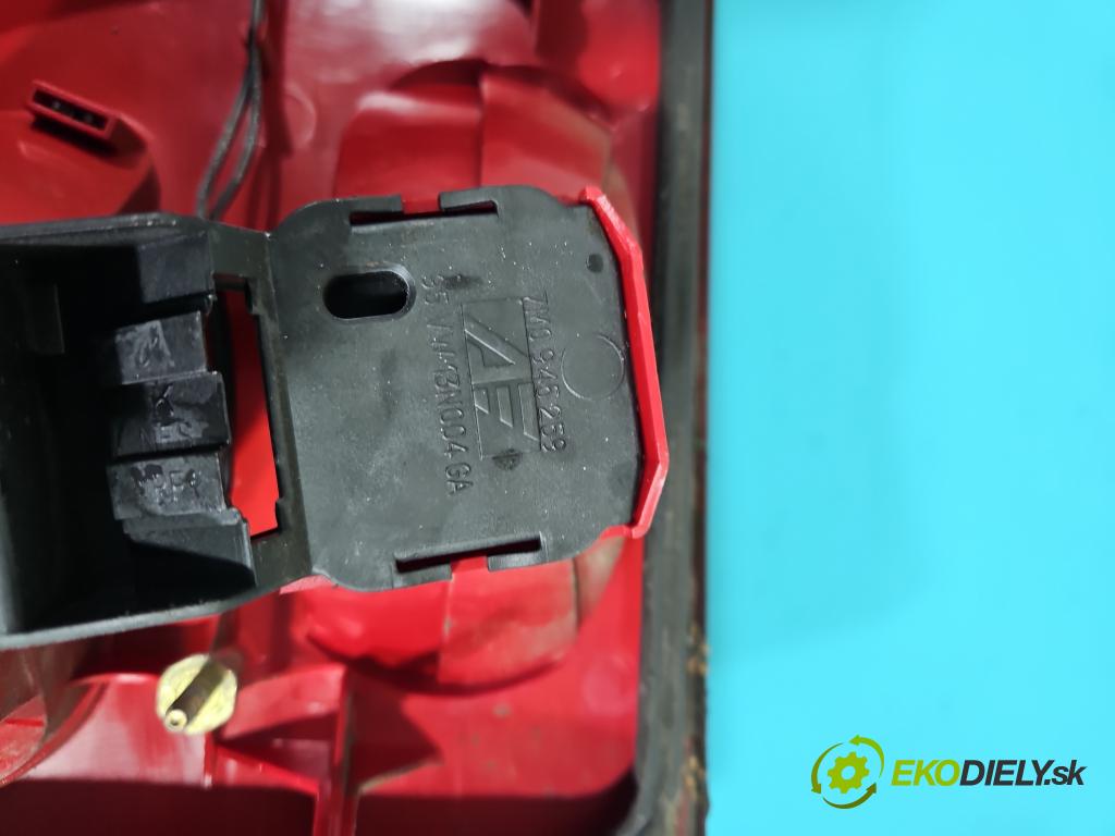 Seat Alhambra I 1996-2010 1.9 tdi 110 HP manual 81 kW 1896 cm3 5- zaslepka: zadné