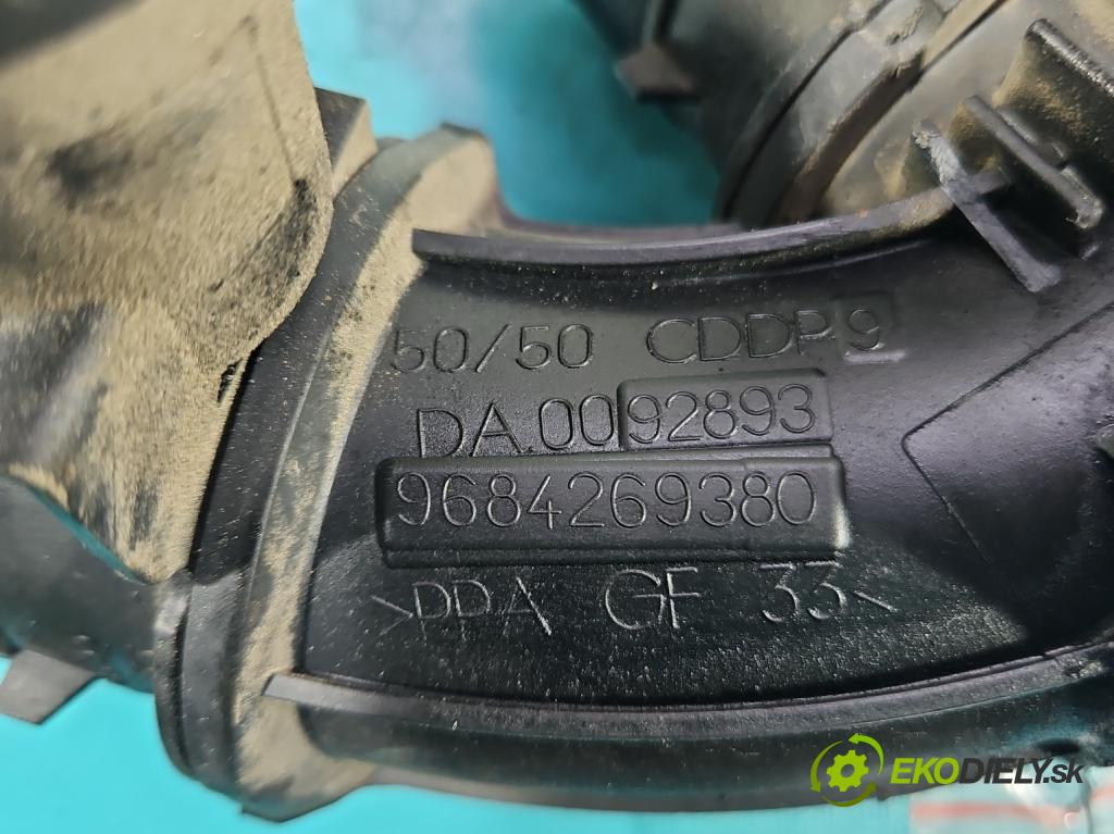 Peugeot 407 2.0 HDI 136 HP manual 100 kW 1997 cm3 5- klapka 9684269380 (Škrtiace klapky)
