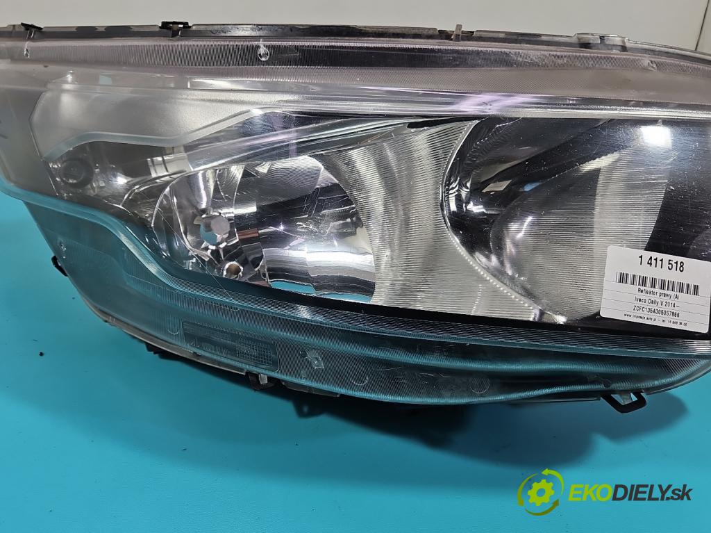 Iveco Daily V 2014- 2.3 HPI 145 HP manual 107 kW 2287 cm3 5- Reflektor: pravý 5801473749 (Pravé)