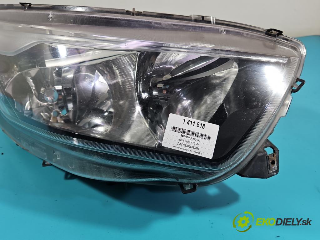 Iveco Daily V 2014- 2.3 HPI 145 HP manual 107 kW 2287 cm3 5- Reflektor: pravý 5801473749 (Pravé)