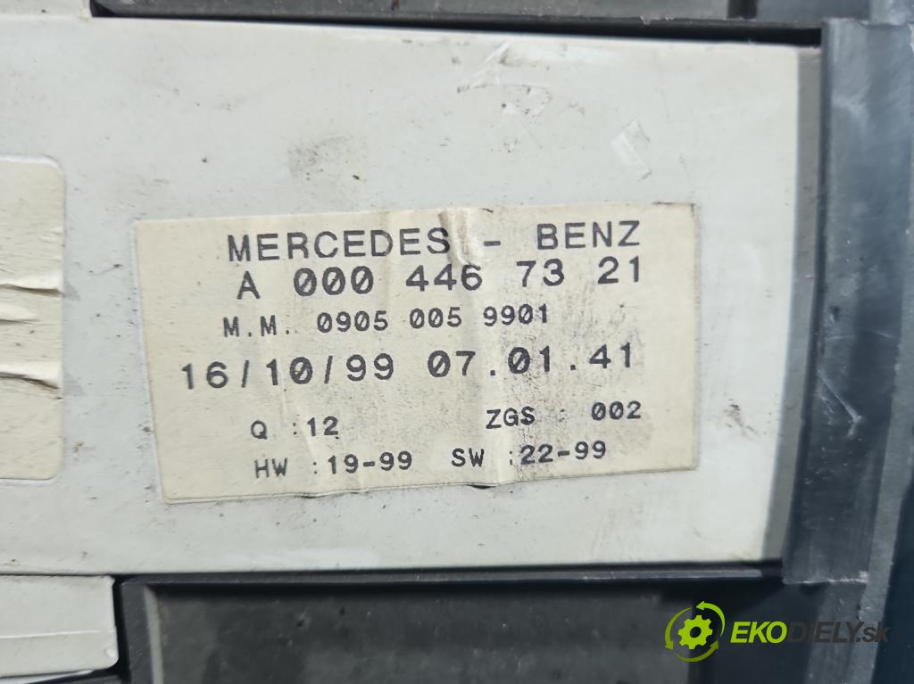 Mercedes Vito W638 1996-2003 2.2 cdi 102 HP manual 75 kW 2151 cm3 5- prístrojovka/ budíky A0004467321 (Prístrojové dosky, displeje)