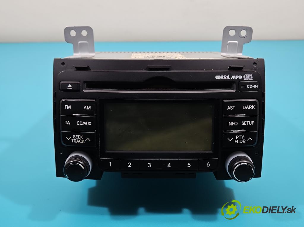 Hyundai I30 I 2007-2012 1.4 16V (G4FA) 109 HP manual 80 kW 1396 cm3 5- Radio originál 96160-2L200