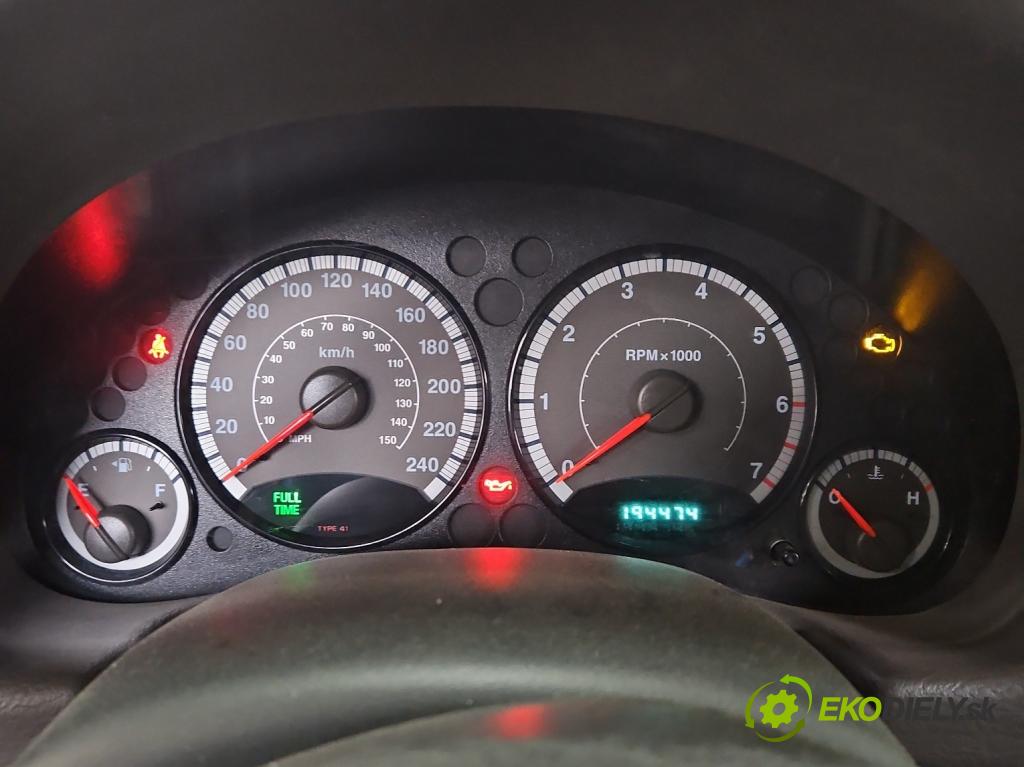 Jeep Cherokee KJ 2001-2008 3.7 V6 204 HP automatic 150 kW 3700 cm3 5- prístrojovka/ budíky P56010532AF (Prístrojové dosky, displeje)