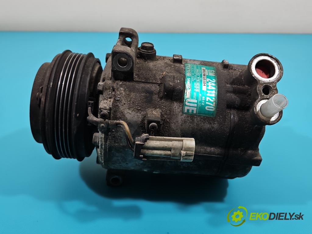 Opel Vectra C 2002-2008 1.8 16v 122 HP manual 90 kW 1796 cm3 4- Kompresor: klimatizácie 24411270 (Kompresory klimatizácie)