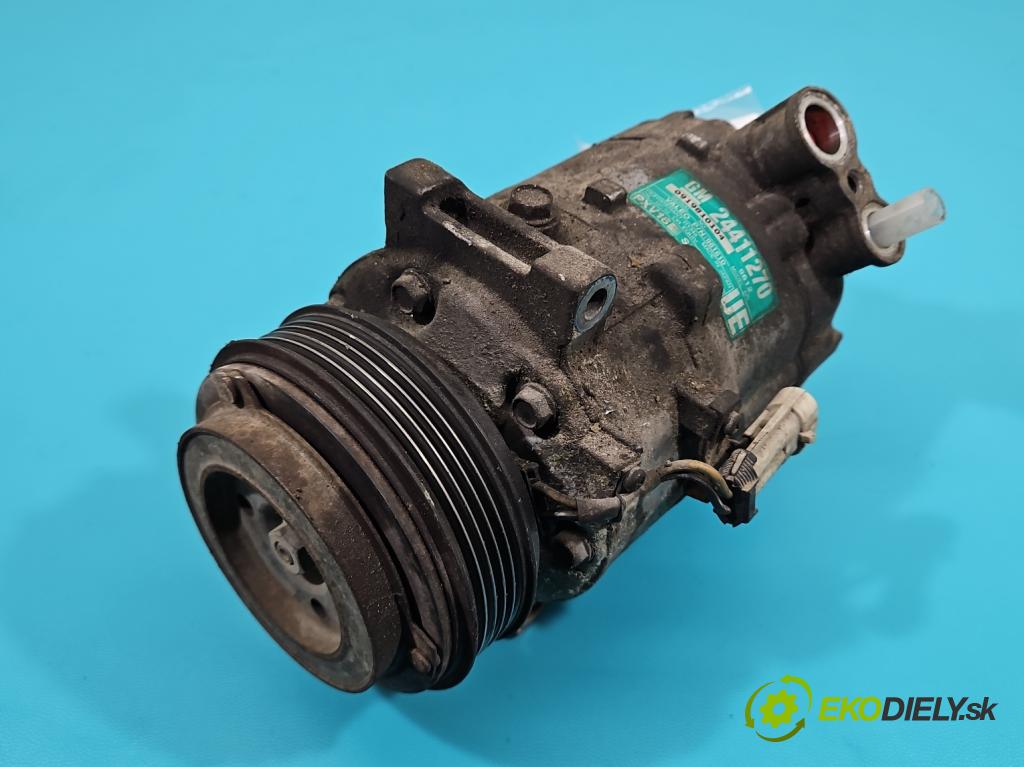 Opel Vectra C 2002-2008 1.8 16v 122 HP manual 90 kW 1796 cm3 4- Kompresor: klimatizácie 24411270 (Kompresory klimatizácie)