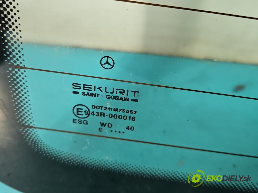 Mercedes Vito W638 1996-2003 2.2 cdi 102 hp manual 75 kW 2151 cm3 5- sklo zadní  (Okna zadní)