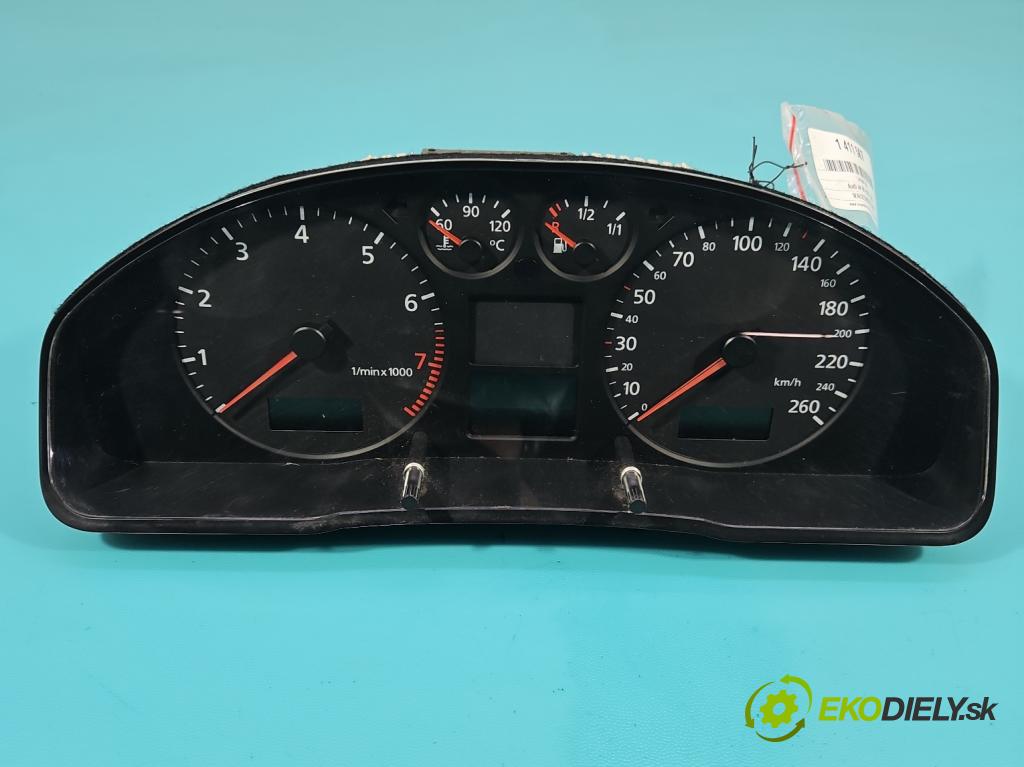 Audi A4 B5 1994-2001 1.6 8V 101 HP manual 74 kW 1595 cm3 5- prístrojovka/ budíky 8D0920900B (Prístrojové dosky, displeje)