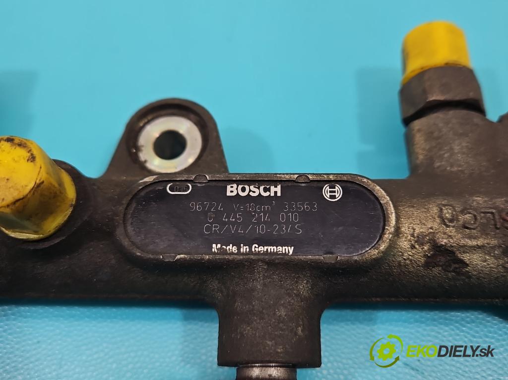 Peugeot 406 2.0 hdi 109 HP manual 80 kW 1997 cm3 5- lišta vstrekovacia 0445214010 (Vstrekovacie lišty)