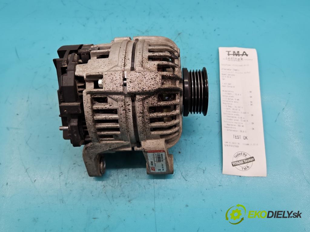 Opel Corsa B 1993-1999 1.2 16V 65 HP manual 48 kW 1199 cm3 3- Alternator A0360 (Alternátory)