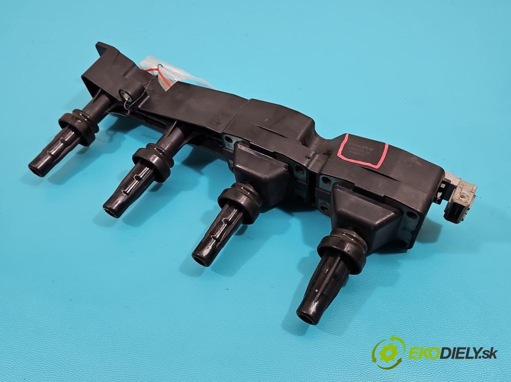 Citroen C4 I 2004-2011 1.6 16V 109 HP manual 80 kW 1587 cm3 5- cievka zapaľovacia  (Zapaľovacie cievky, moduly)