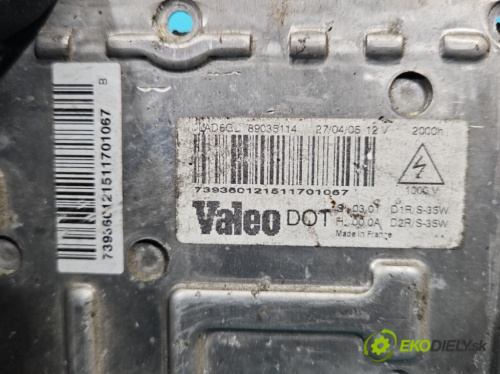 Citroen C4 I 2004-2011 1.6 16V 109 HP manual 80 kW 1587 cm3 5- střídač: xenon 89035114 (Riadiaca jednotka xenónu)