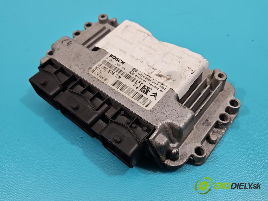 Citroen C4 I 2004-2011 1.6 16V 109 HP manual 80 kW 1587 cm3 5- riadiaca jednotka motora 0261208491