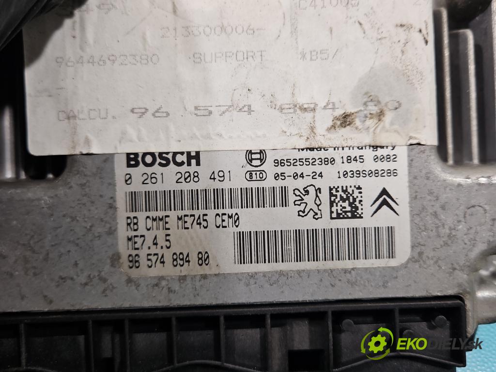 Citroen C4 I 2004-2011 1.6 16V 109 HP manual 80 kW 1587 cm3 5- riadiaca jednotka motora 0261208491