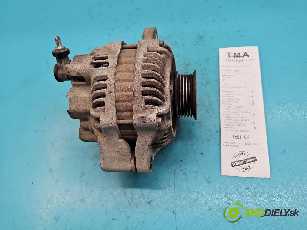 Suzuki Grand Vitara II 2005-2014 2.0 16V 140 HP manual 103 kW 1995 cm3 5- Alternator 31400-65J1 (Alternátory)