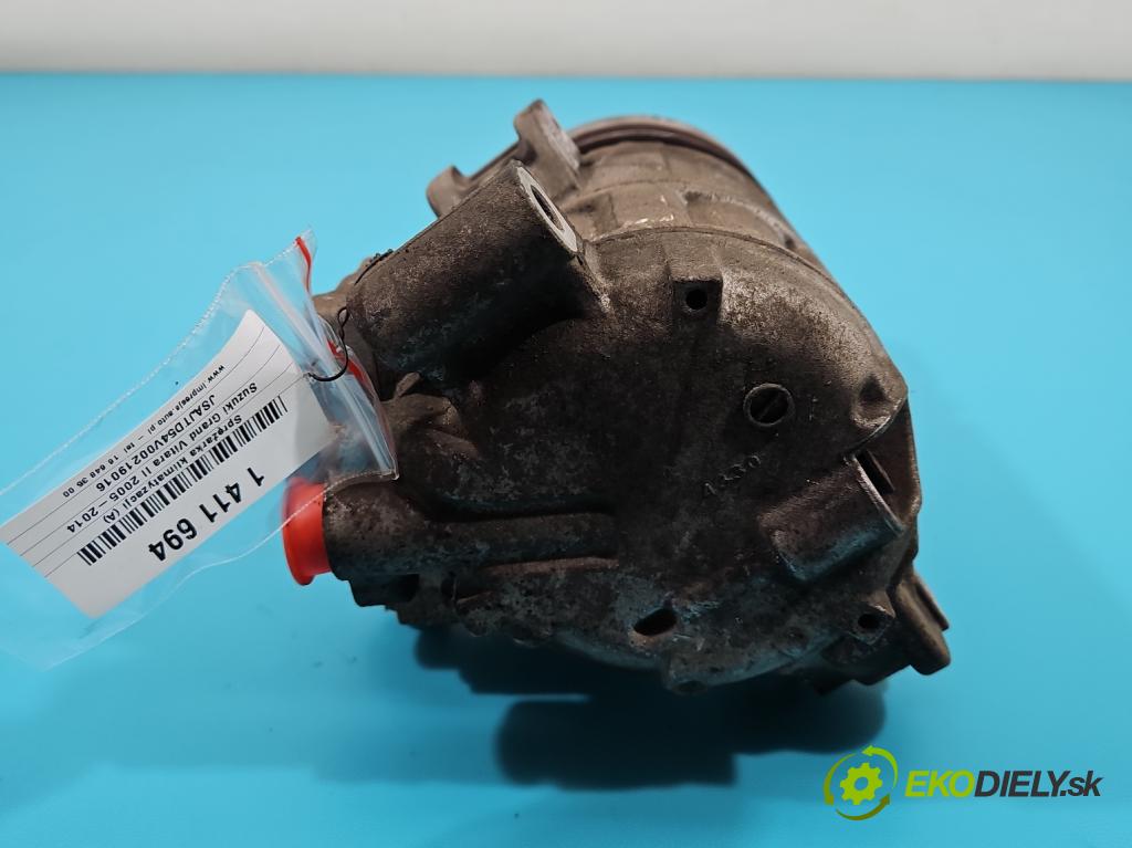 Suzuki Grand Vitara II 2005-2014 2.0 16V 140 HP manual 103 kW 1995 cm3 5- Kompresor: klimatizácie 95201-64JB0 (Kompresory klimatizácie)