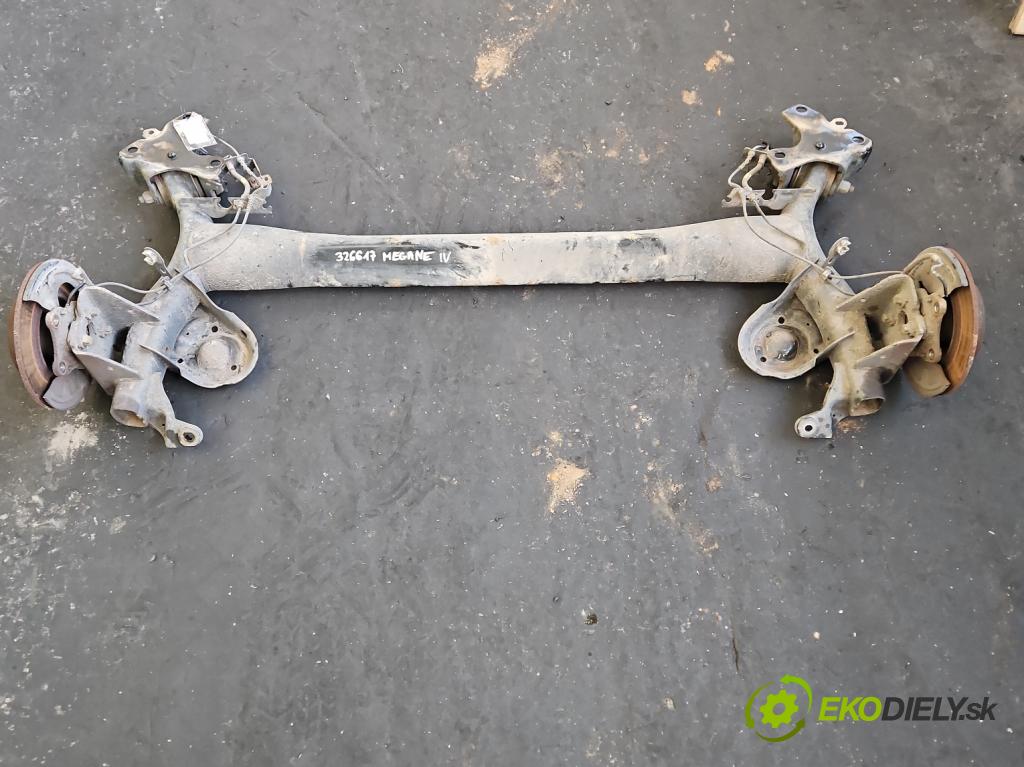 Renault Megane IV 2016-2024 1.2 Tce 132 hp manual 97 kW 1197 cm3 5- zadní výztuha  (Výztuhy zadní)