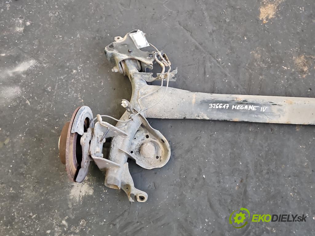 Renault Megane IV 2016-2024 1.2 Tce 132 hp manual 97 kW 1197 cm3 5- zadní výztuha  (Výztuhy zadní)