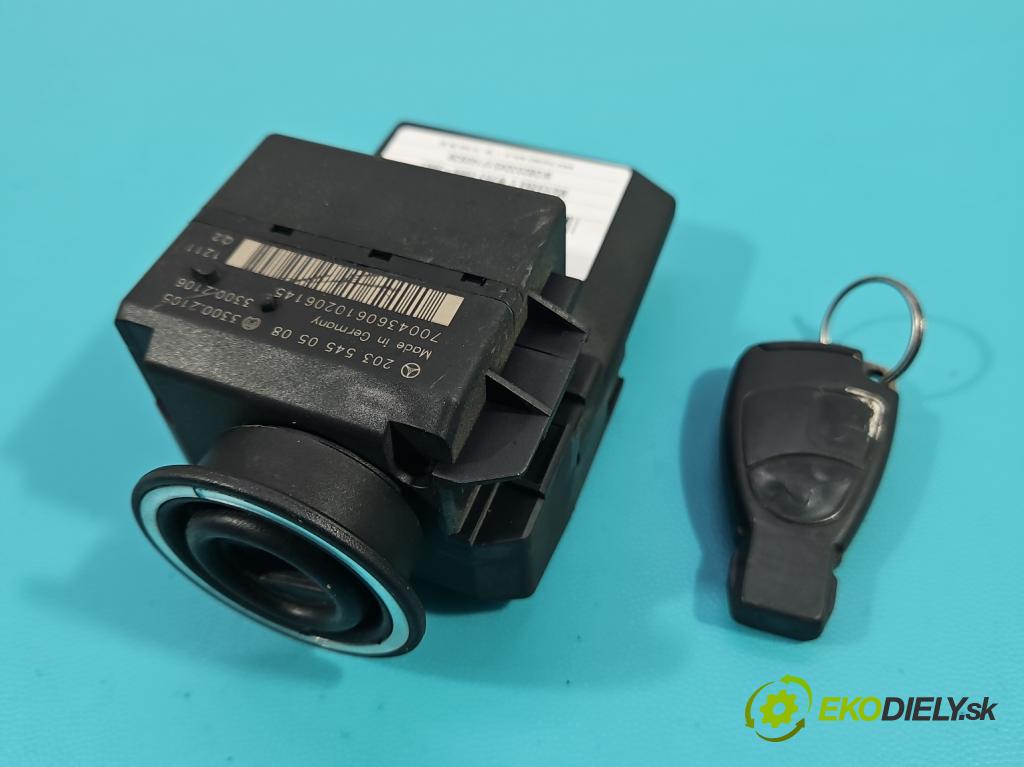 Mercedes C W203 2000-2007 2.0 kompressor 163 HP manual 120 kW 1998 cm3 5- Spínačka 2035450508 (Spínacie skrinky a kľúče)