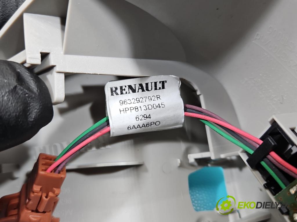 Renault Megane IV 2016-2024 1.2 Tce 132  HP manual 97 kW 1197 cm3 5- snímač déšť: 963292792R (Snímače dažďa)