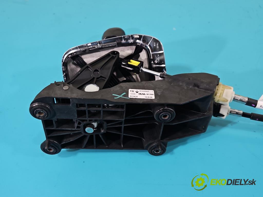 Renault Megane IV 2016-2024 1.2 Tce 132  HP manual 97 kW 1197 cm3 5- Páka: Změny: stupeň,rýchlosť 341042886R (Rýchlostná páka (kulisa))