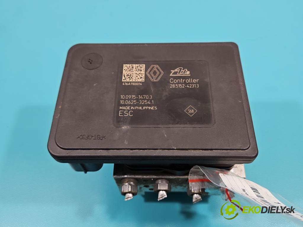 Renault Megane IV 2016-2024 1.2 Tce 132  HP manual 97 kW 1197 cm3 5- čerpadlo abs 476604349R (Pumpy ABS)