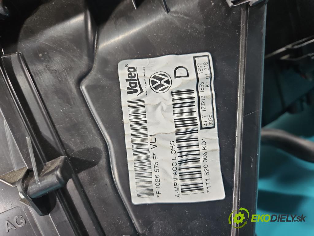 Vw Touran I 2003-2015 1.4 tsi 140 HP manual 103 kW 1390 cm3 5- radiator 1T1820003KD (Radiátor kúrenia)