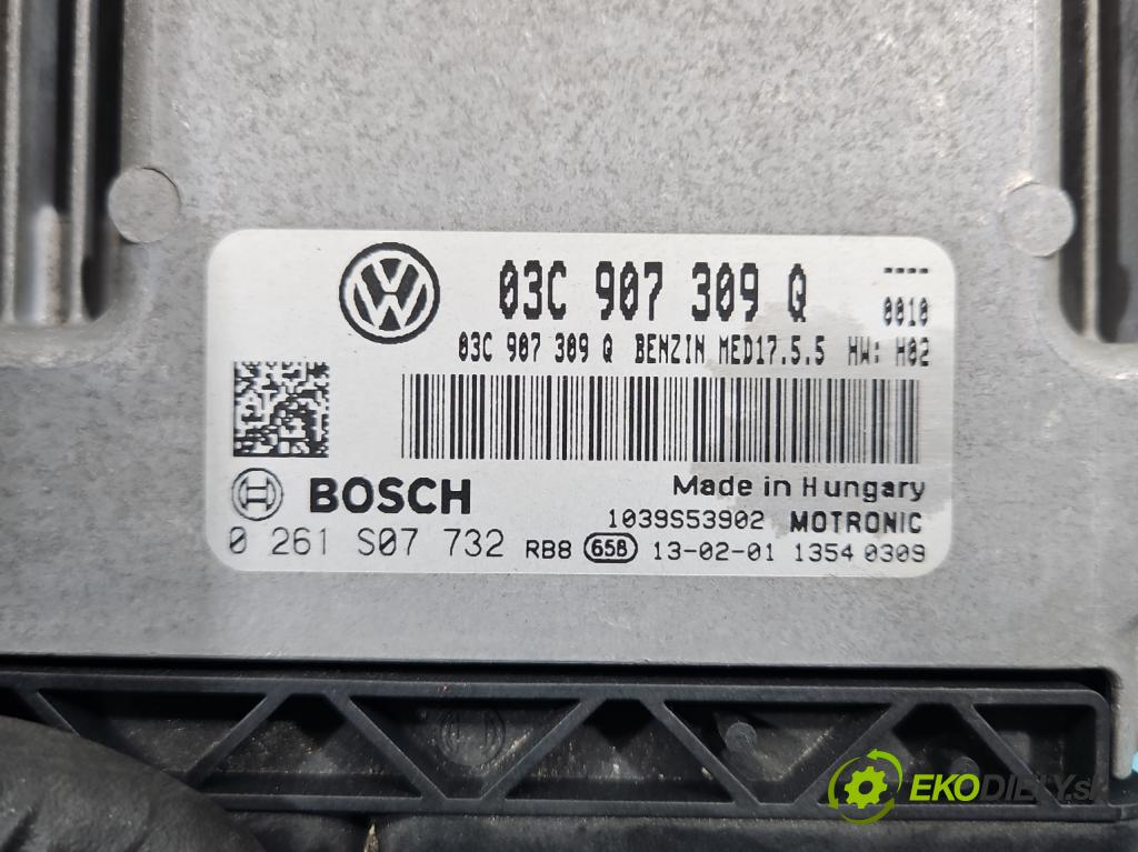 Vw Touran I 2003-2015 1.4 tsi 140 HP manual 103 kW 1390 cm3 5- riadiaca jednotka motora 03C907309Q