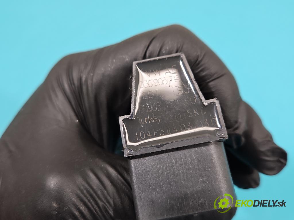 Vw Touran I 2003-2015 1.4 tsi 140 HP manual 103 kW 1390 cm3 5- cievka zapaľovacia 036905715 (Zapaľovacie cievky, moduly)