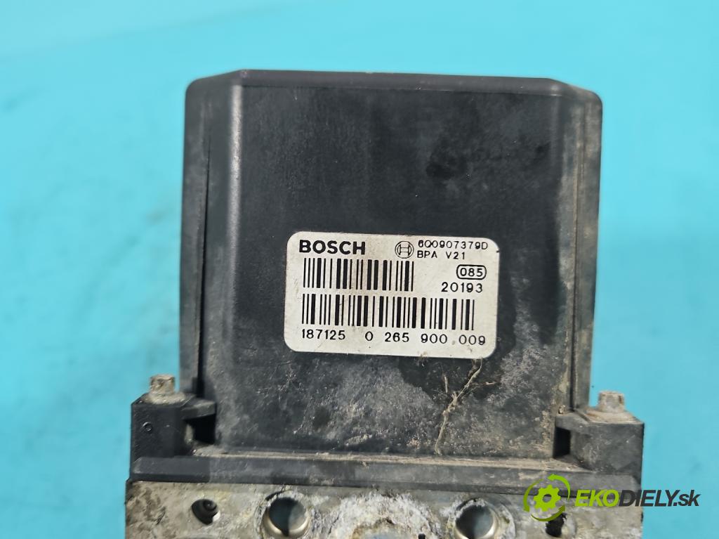 Skoda Fabia I 1999-2007 1.9 tdi 101 HP manual 74 kW 1896 cm3 5- čerpadlo abs 0265224011 (Pumpy ABS)