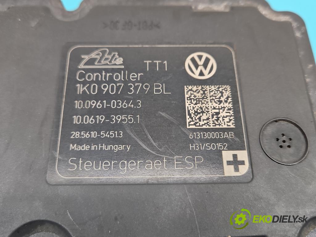 Vw Touran I 2003-2015 1.4 tsi 140 HP manual 103 kW 1390 cm3 5- čerpadlo abs 1K0614517DP (Pumpy ABS)