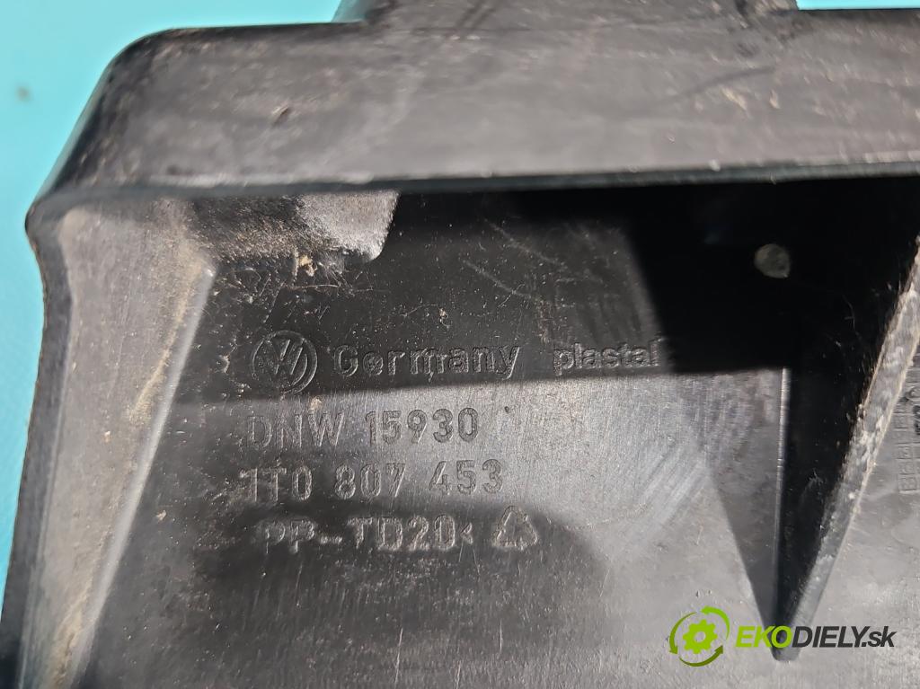 Vw Touran I 2003-2015 1.4 tsi 140 hp manual 103 kW 1390 cm3 5- Boty: nárazníku zadní levý 10807863D