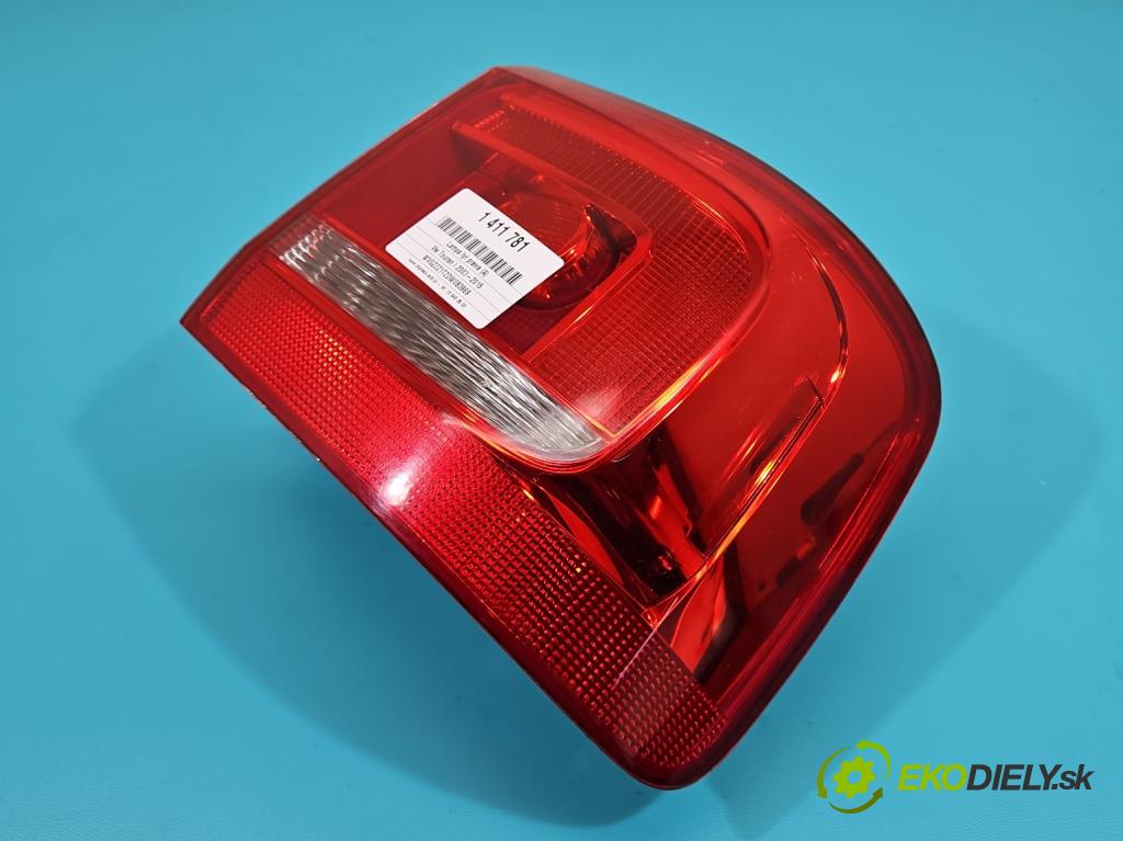 Vw Touran I 2003-2015 1.4 tsi 140 HP manual 103 kW 1390 cm3 5- svetlo / reflektor zadné pravé 1T0945096R (Kľučka dverí ostatné)