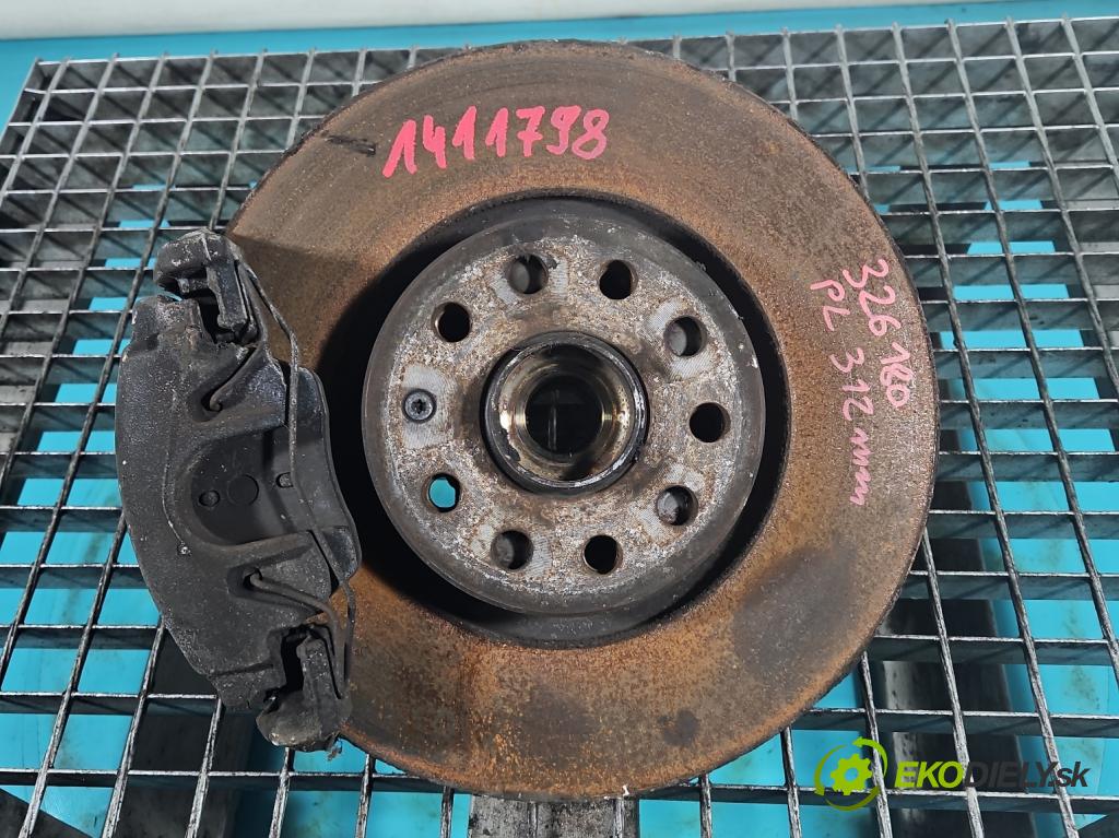 Vw Touran I 2003-2015 1.4 tsi 140 HP manual 103 kW 1390 cm3 5- náboj ľavé  (Náboje)