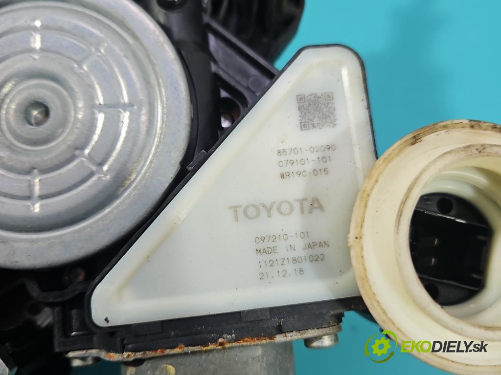 Toyota Corolla E21 2019- 1.6 16V 132 hp manual 97 kW 1598 cm3 4- mechanismus stahování přední pravý 85701-02090