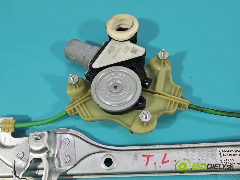 Toyota Corolla E21 2019- 1.6 16V 132 hp manual 97 kW 1598 cm3 4- mechanismus stahování zadní levý 85701-02090