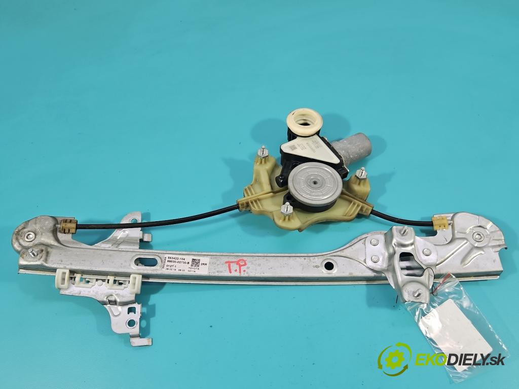Toyota Corolla E21 2019- 1.6 16V 132 hp manual 97 kW 1598 cm3 4- mechanismus stahování zadní pravý 85701-02090