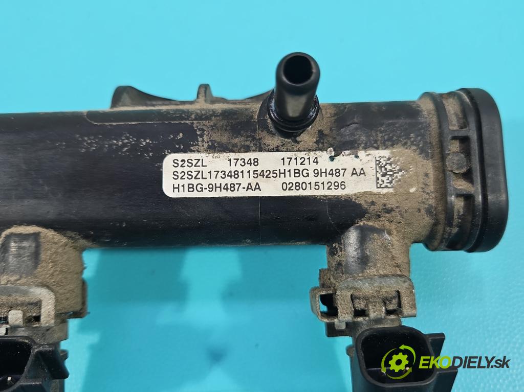 Ford Fiesta MK8 2016-2023 1.1 71 HP manual 52 kW 1084 cm3 5- vstrek 0280151296 (Vstrekovače)