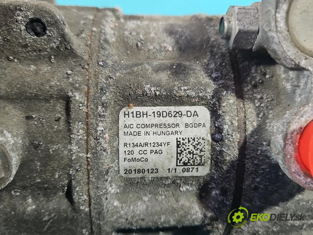 Ford Fiesta MK8 2016-2023 1.1 71 HP manual 52 kW 1084 cm3 5- Kompresor: klimatizácie 20180123 (Kompresory klimatizácie)