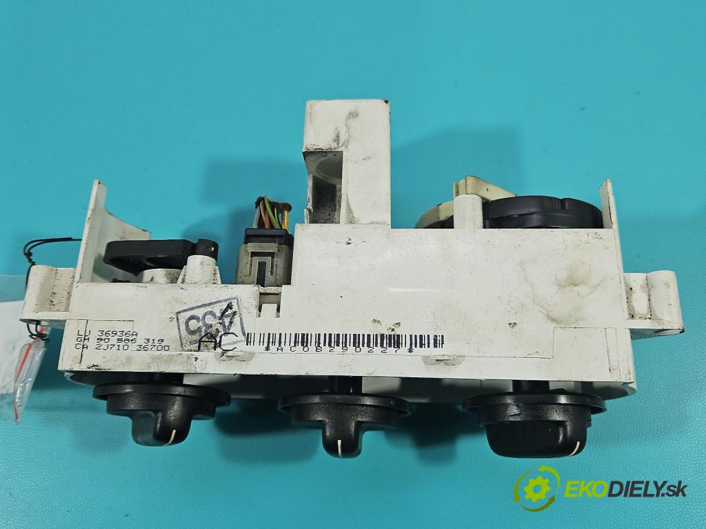 Opel Vectra B 1995-2002 2.0 DTI 101 HP manual 74 kW 1995 cm3 4- panel kúrenia 90586319