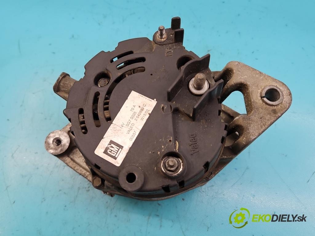Opel Astra I 1991-2002 1.6 75 HP manual 55 kW 1598 cm3 5- Alternator 2542689C (Alternátory)