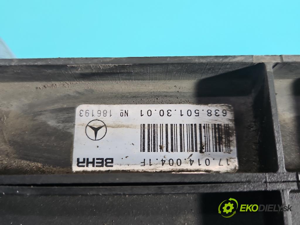 Mercedes Vito W638 1996-2003 2.2 cdi 102 hp manual 75 kW 2151 cm3 5- Chladič vody  (Chladiče vody)