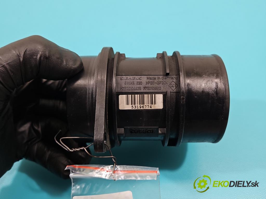 Renault Scenic II 2003-2009 1.9 dci 116 HP manual 85 kW 1870 cm3 5- průtokoměr: 5WK9620 (Váhy vzduchu)