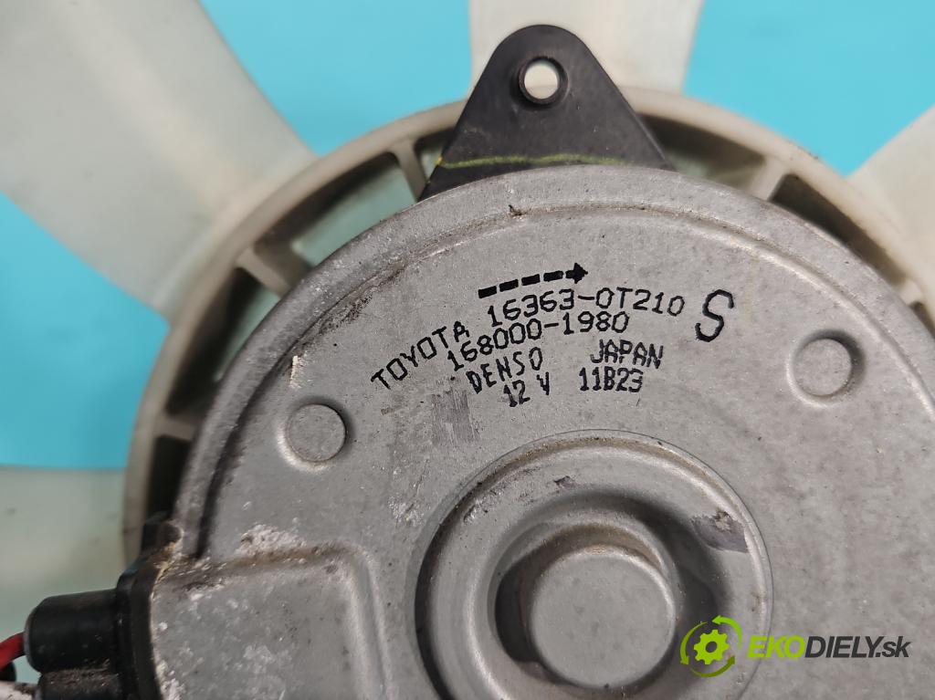Toyota Corolla E21 2019- 1.6 16V 132  HP manual 97 kW 1598 cm3 4- Ventilátor chladiča 168000-1980