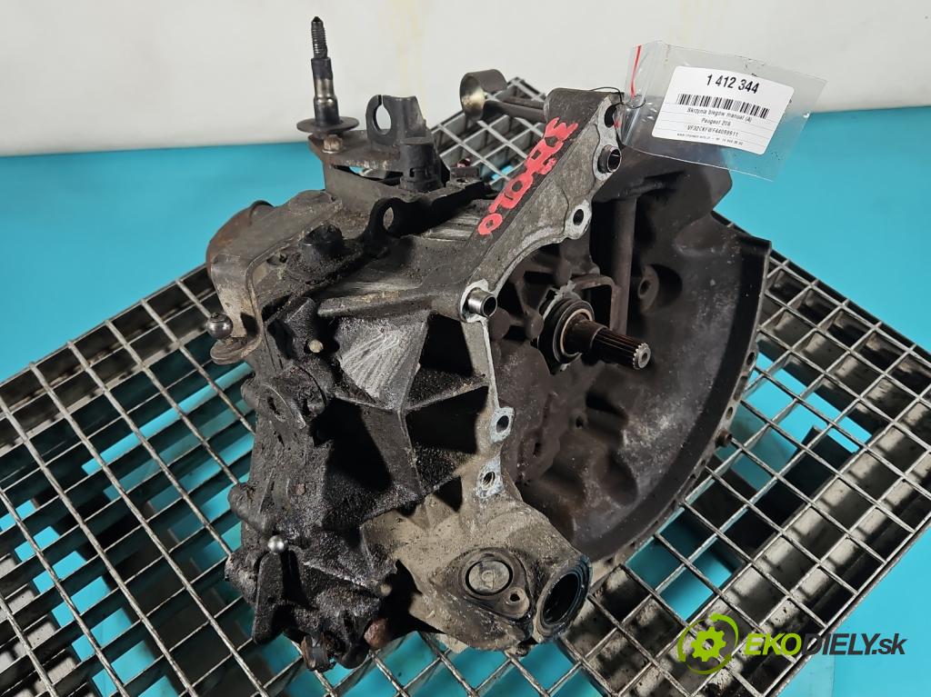 Peugeot 206 1.4b: 75 HP manual 55 kW 1360 cm3 3- prevodovka stupeň,rýchlosť manual 20CP81