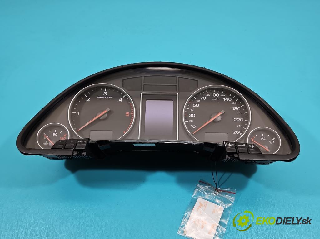 Audi A4 B6 2000-2004 1.9 tdi 131 HP manual 96 kW 1896 cm3 5- prístrojovka/ budíky 8E0920900G (Prístrojové dosky, displeje)